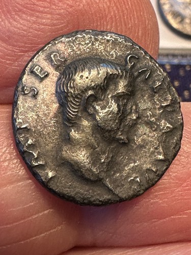 Galba silver denarius 69ad - galba, 68-69ad