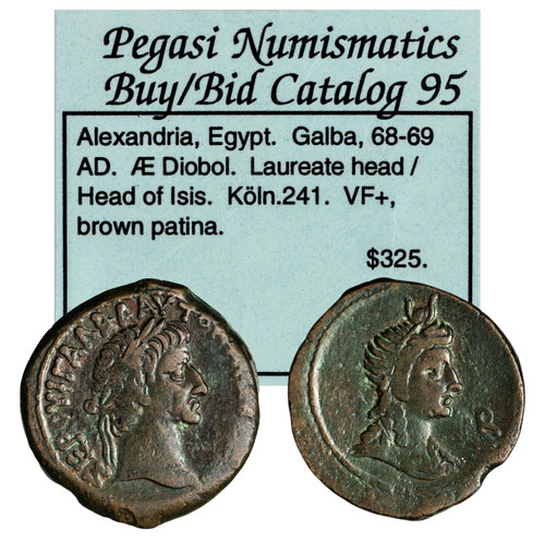 Roman provincial egypt galba - roman, provincial.